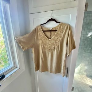 Solitaire embroidered shirt XL NWT